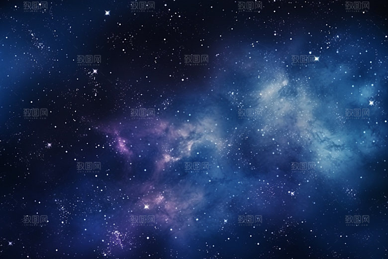 宇宙星空高清夜空素材