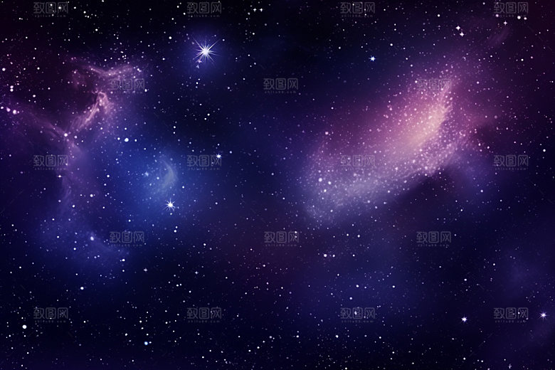 宇宙星空唯美灿烂素材