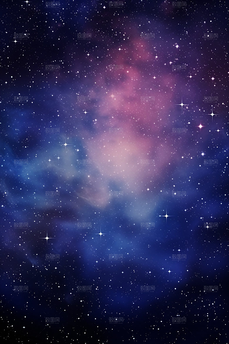 宇宙星空夜空高清素材