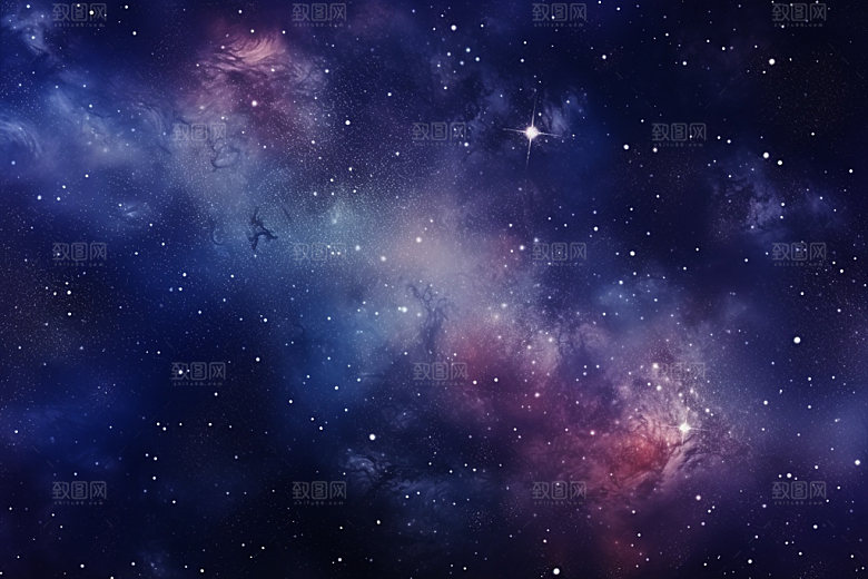 宇宙星空唯美天空素材