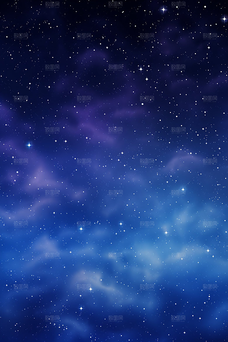 宇宙星空灿烂浪漫素材