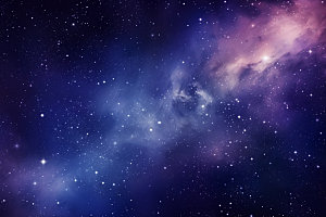 宇宙星空浪漫灿烂素材