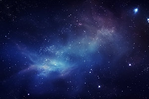 宇宙星空夜空唯美素材