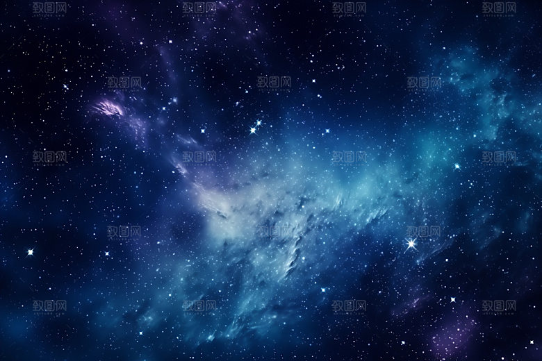 宇宙星空唯美未来素材