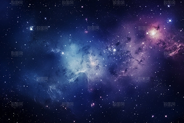宇宙星空星云唯美素材