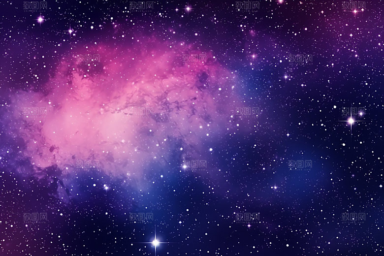 宇宙星空高清夜空素材