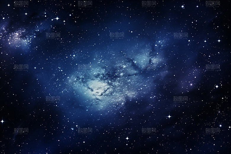 宇宙星空灿烂未来素材