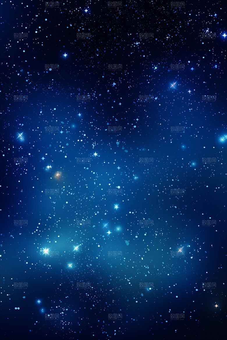 宇宙星空灿烂未来素材