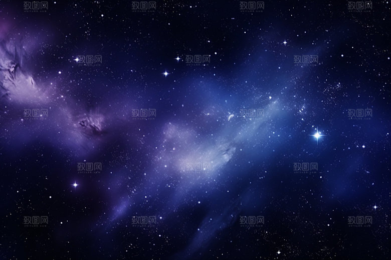 宇宙星空灿烂高清素材