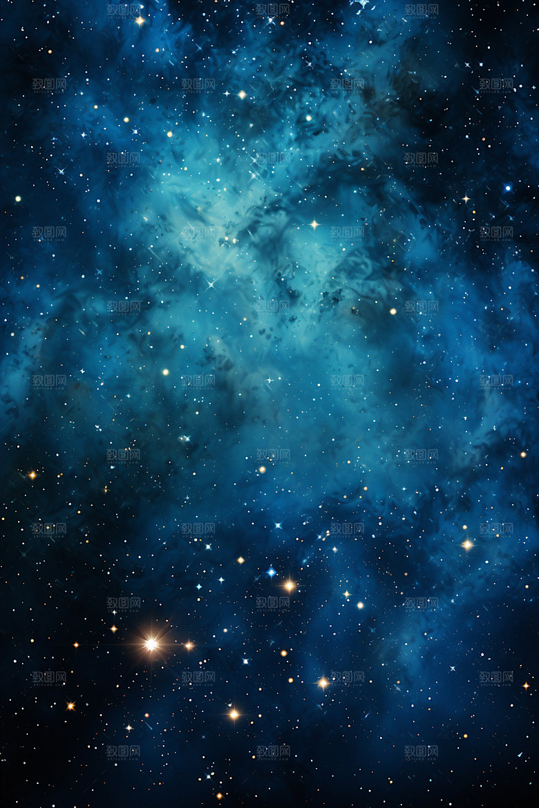 宇宙星空唯美星云素材