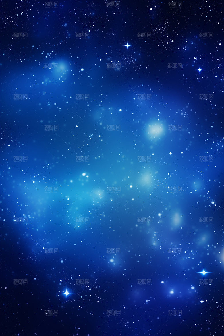 宇宙星空夜空唯美素材