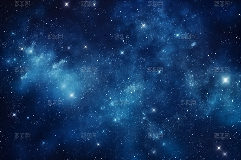 宇宙星空浪漫唯美素材