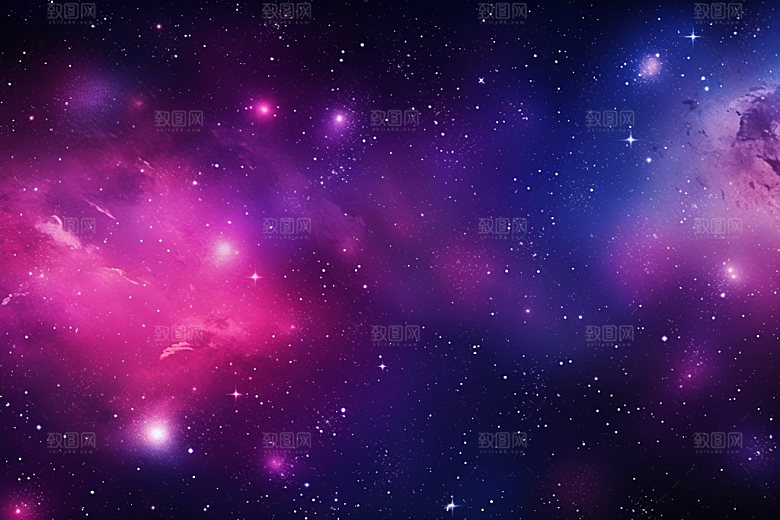 宇宙星空太空唯美素材