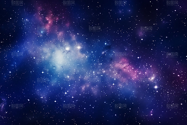 宇宙星空未来灿烂素材