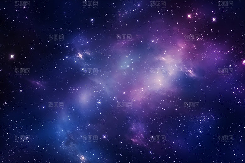 宇宙星空夜空灿烂素材