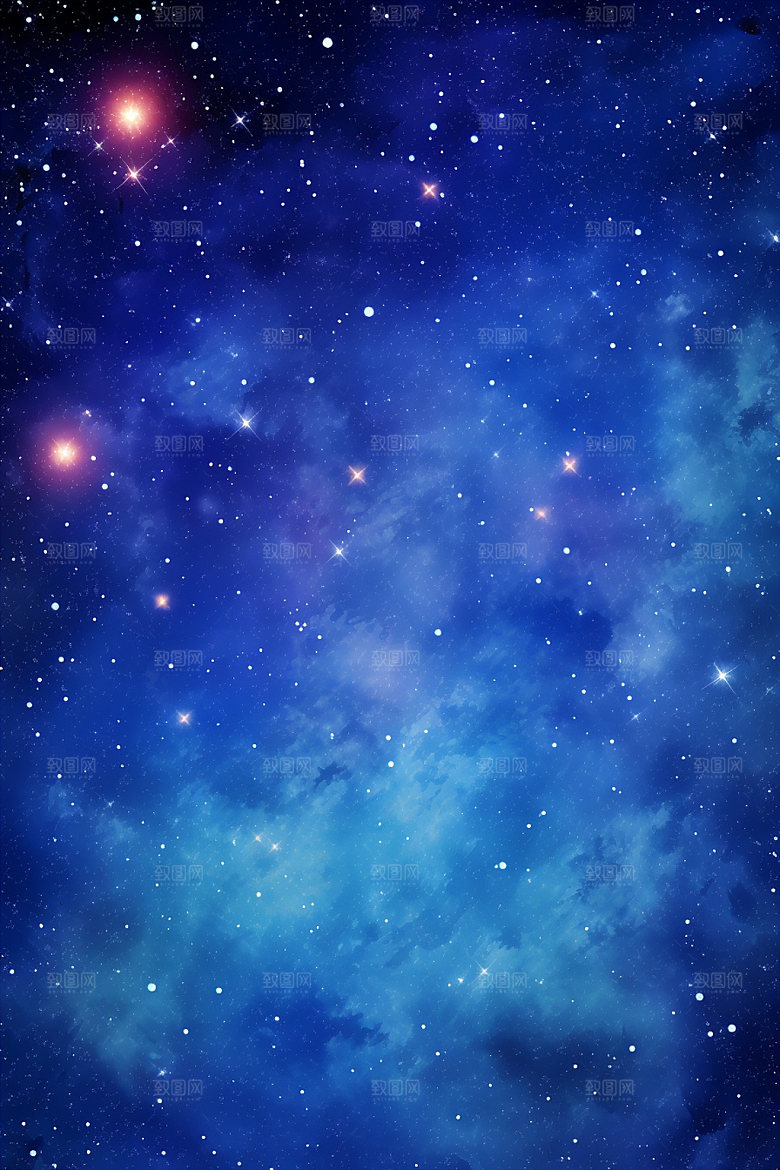 宇宙星空灿烂太空素材