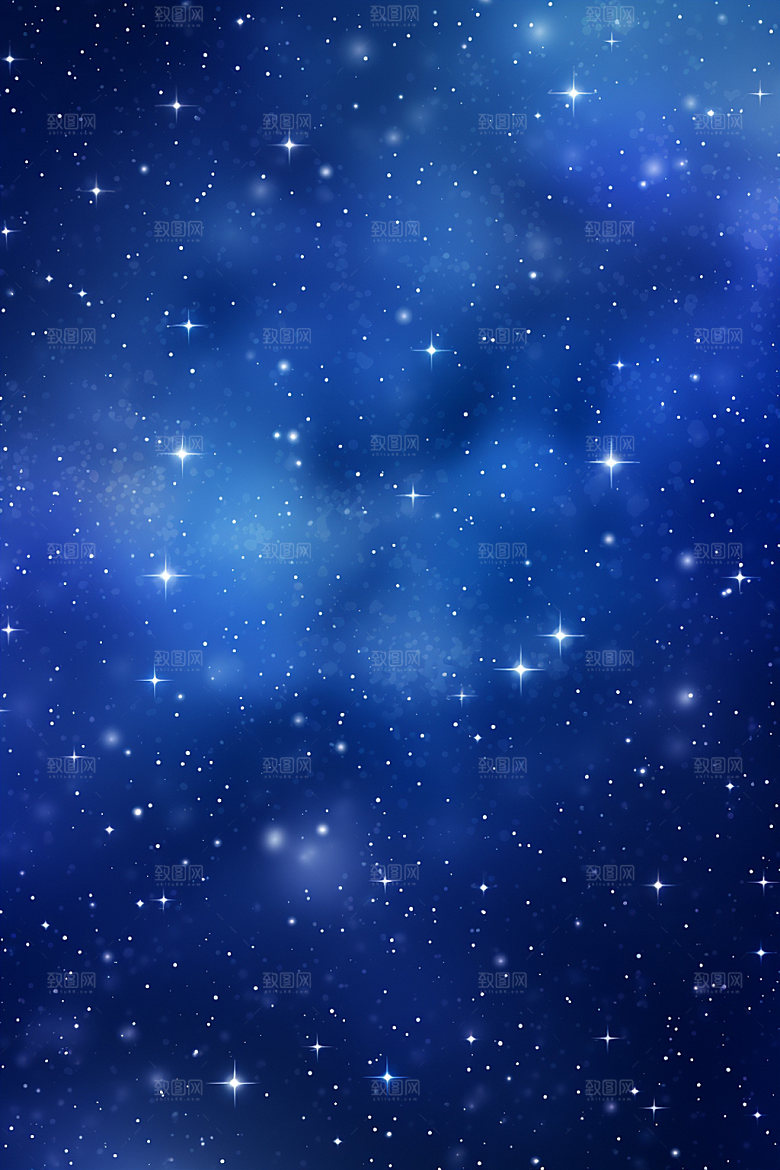宇宙星空灿烂浪漫素材