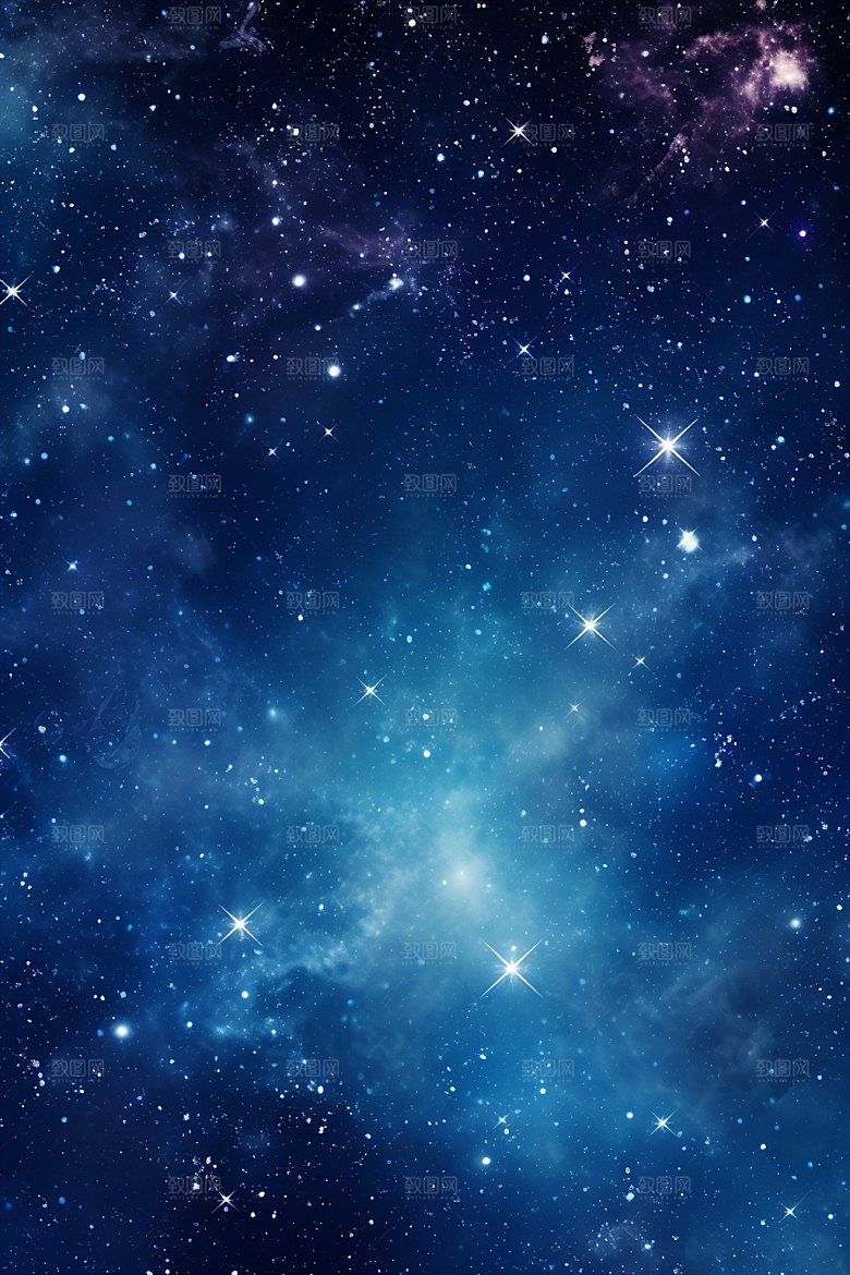 宇宙星空浪漫夜空素材