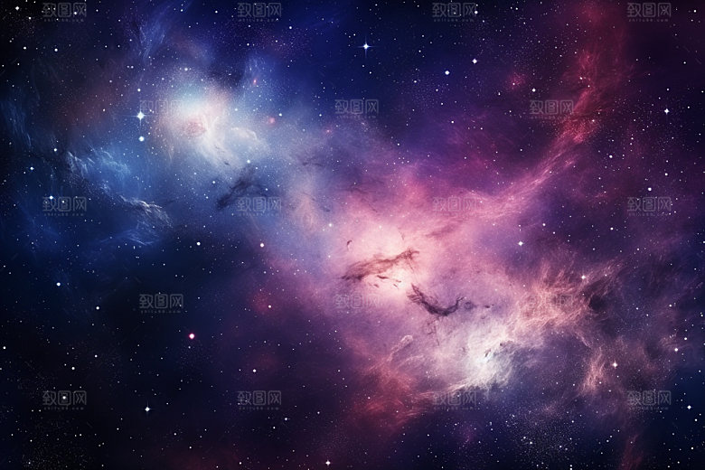 宇宙星空浪漫唯美素材