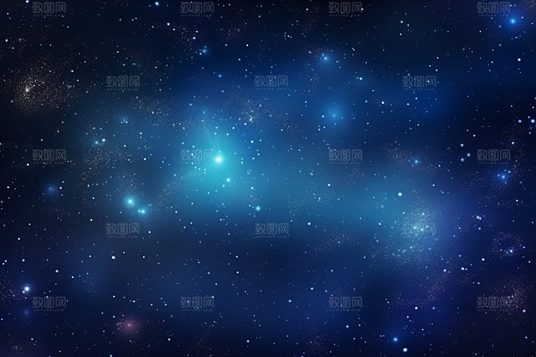 宇宙星空唯美浪漫素材