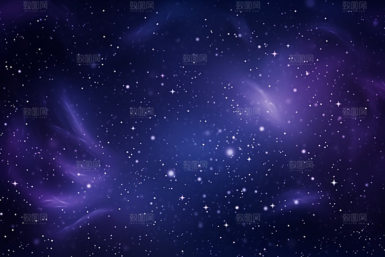 宇宙星空灿烂唯美素材