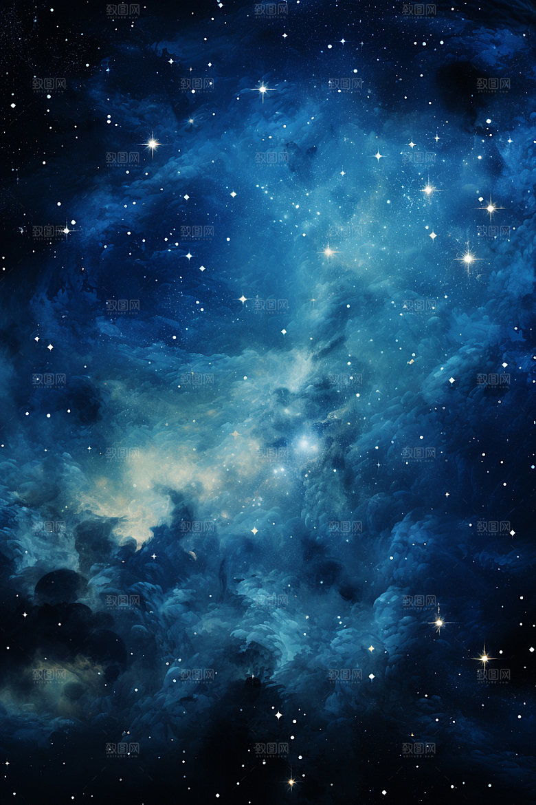 宇宙星空星云浪漫素材