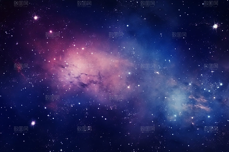宇宙星空未来星云素材