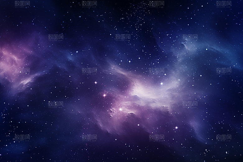 宇宙星空未来浪漫素材