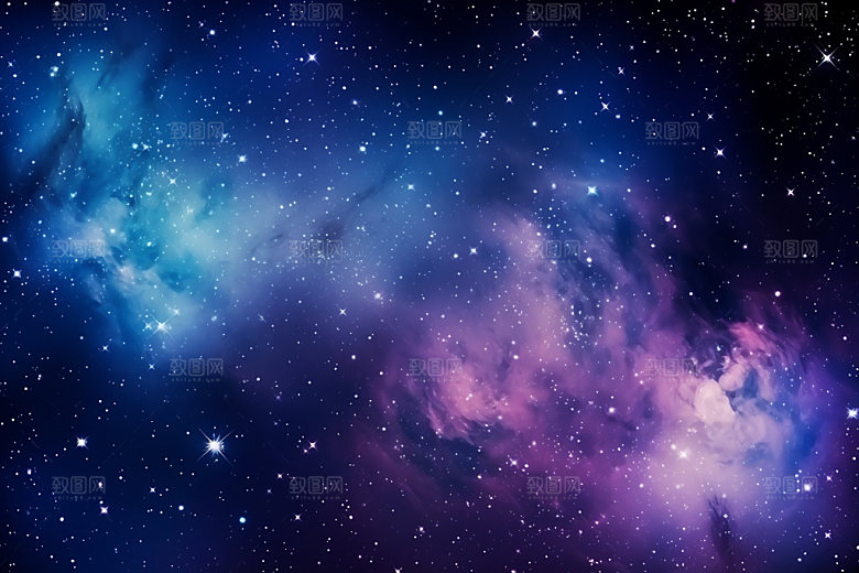 宇宙星空灿烂太空素材