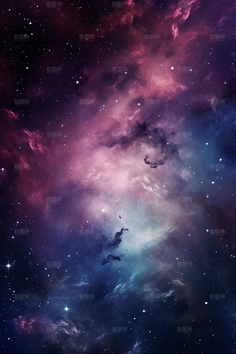 宇宙星空星云未来素材