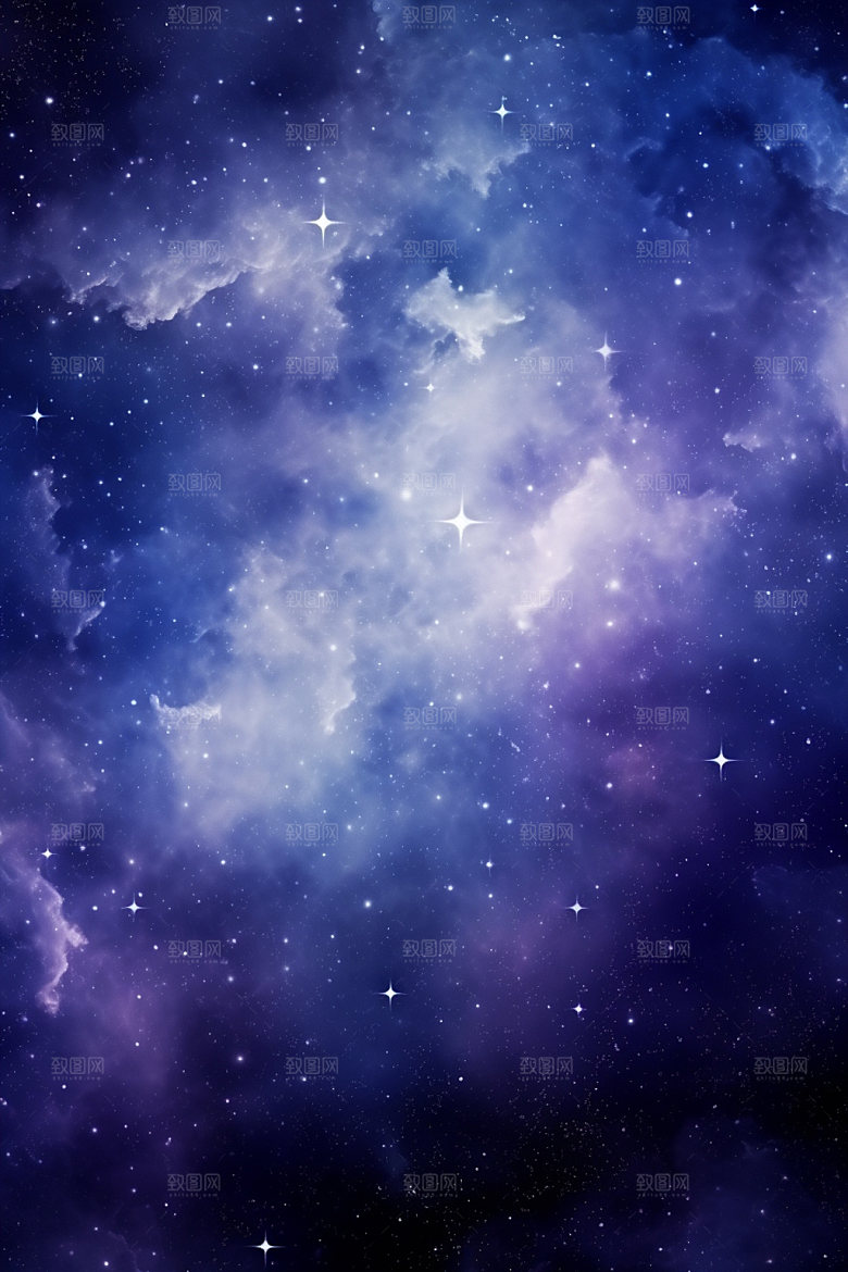 宇宙星空星云天空素材