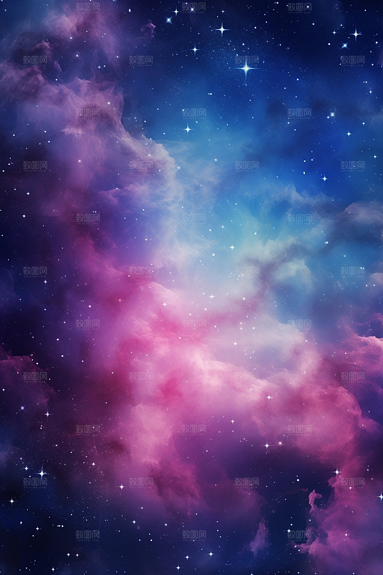 宇宙星空夜空太空素材