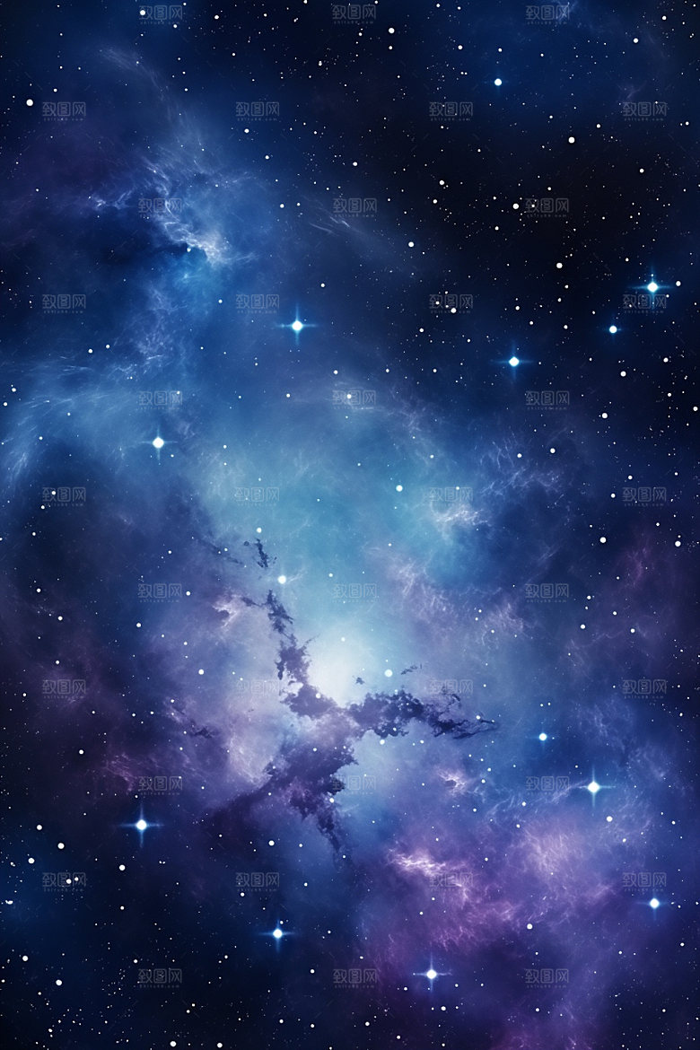 宇宙星空太空唯美素材