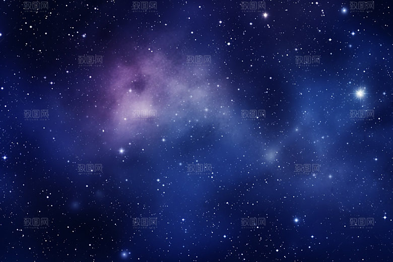 宇宙星空浪漫唯美素材