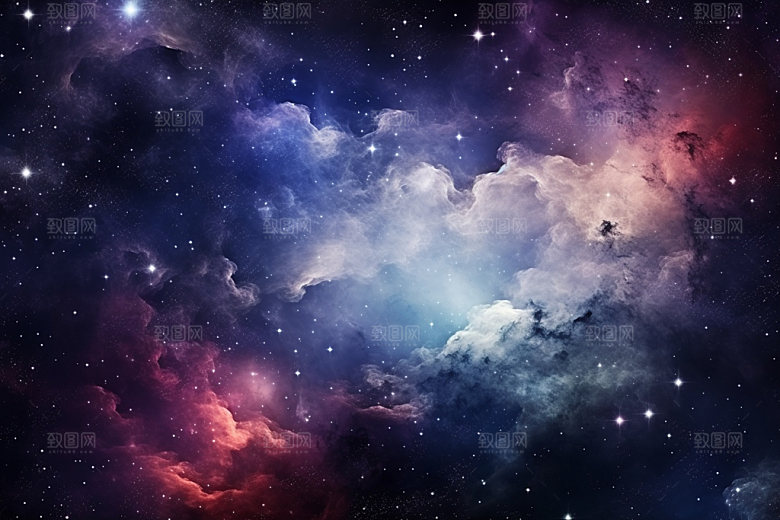 宇宙星空唯美灿烂素材