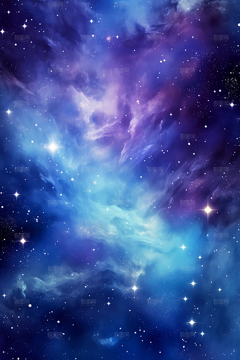 宇宙星空唯美高清素材