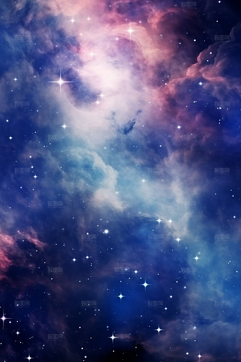 宇宙星空天空浪漫素材
