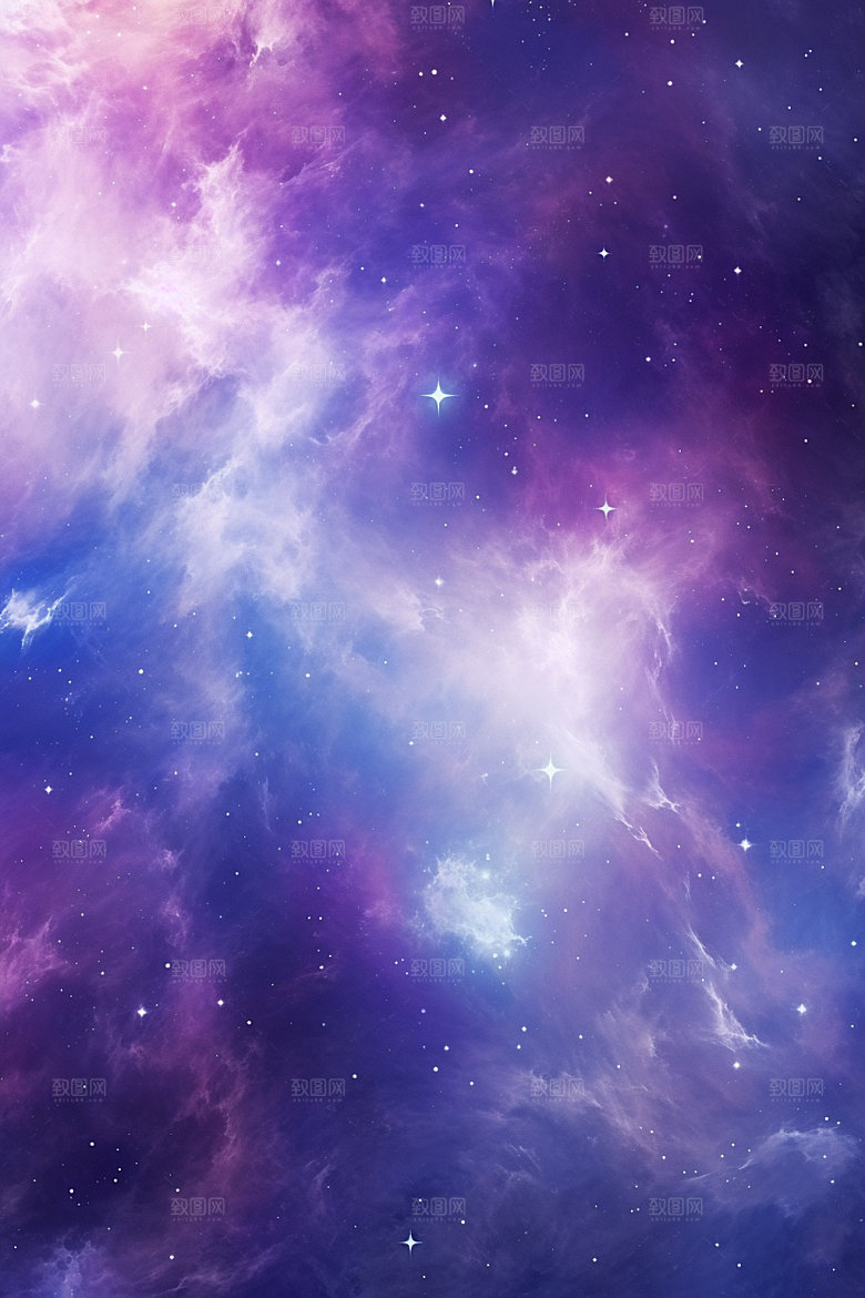 宇宙星空太空唯美素材