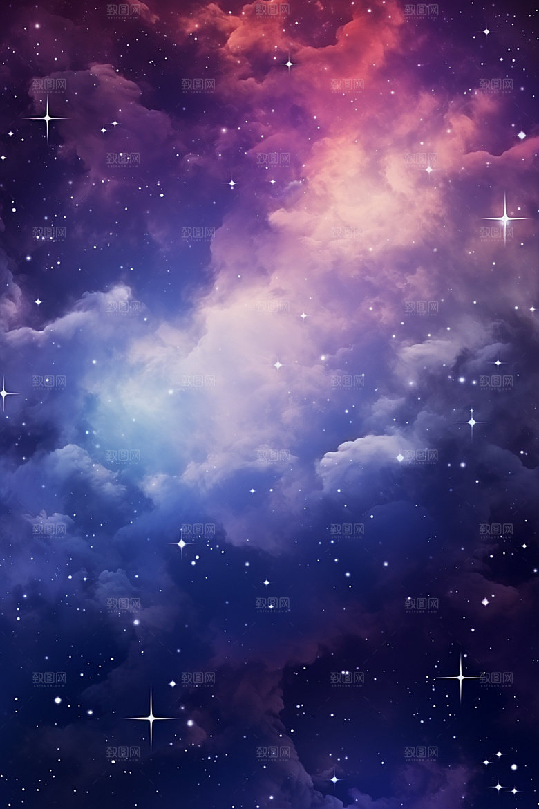 宇宙星空唯美高清素材
