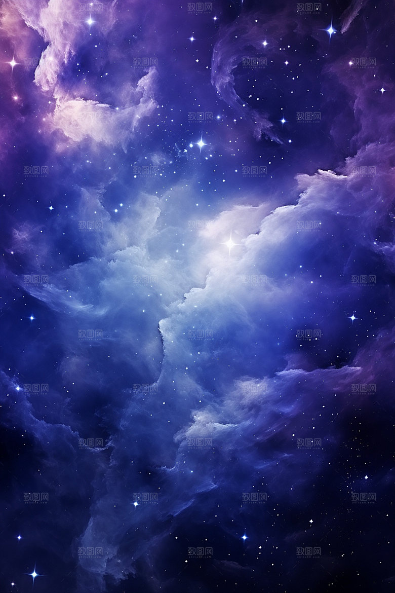 宇宙星空浪漫高清素材