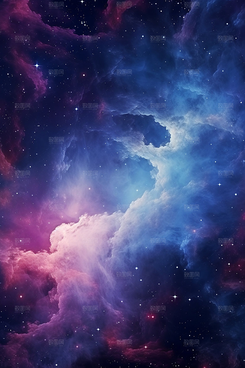 宇宙星空夜空未来素材