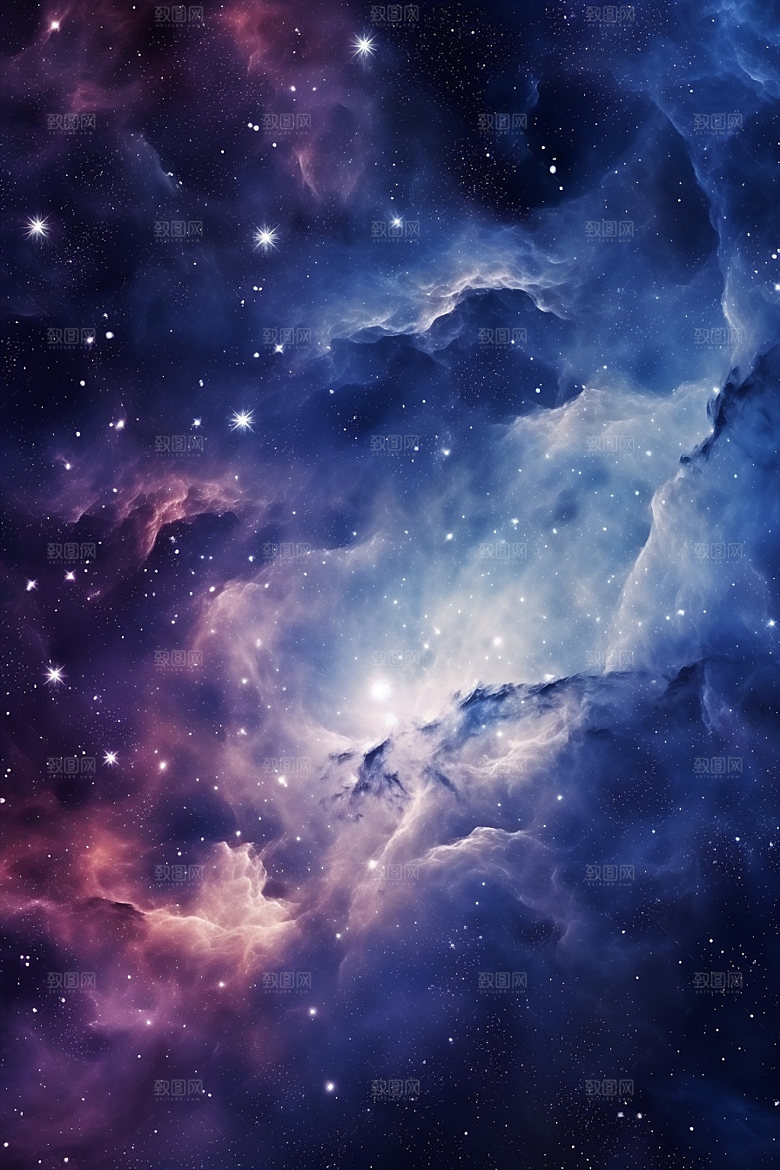 宇宙星空夜空高清素材