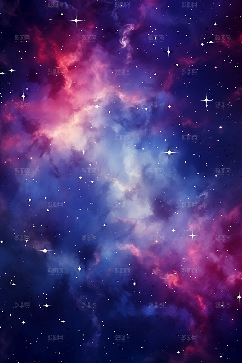 宇宙星空浪漫未来素材