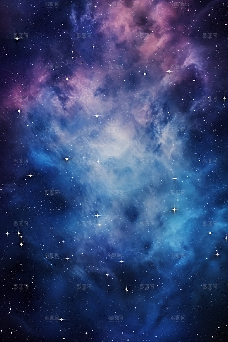 宇宙星空浪漫高清素材
