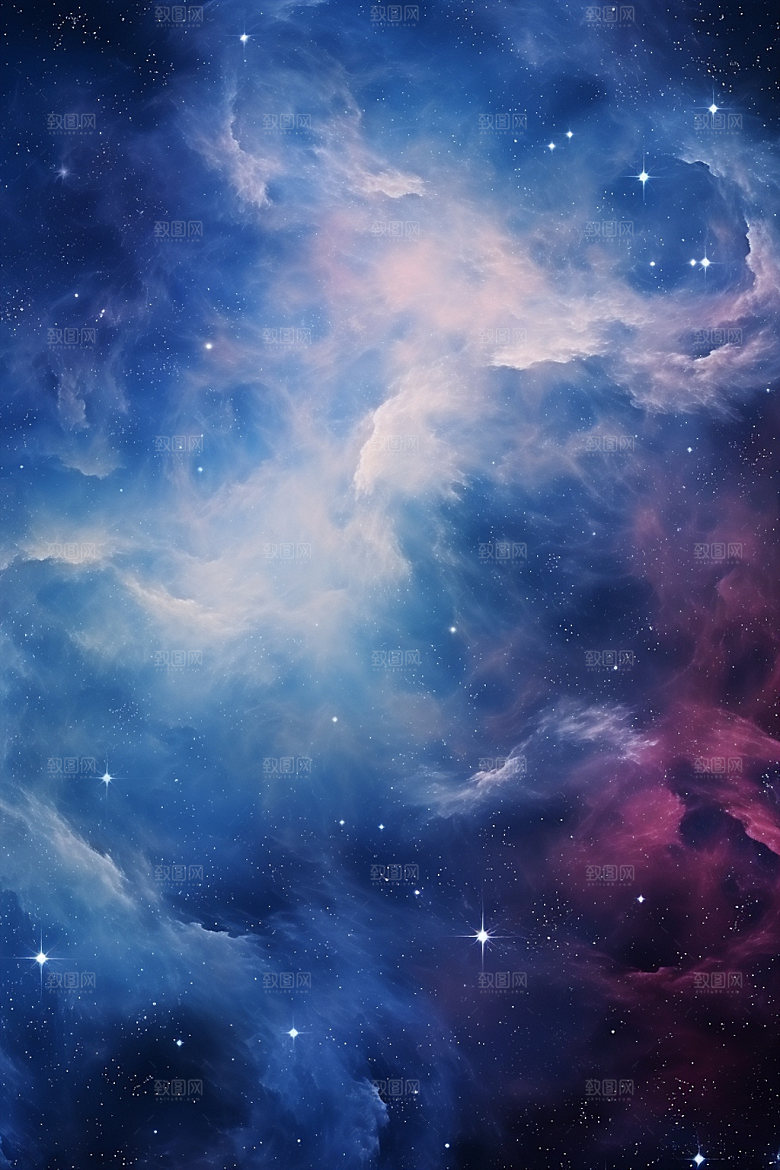 宇宙星空高清唯美素材
