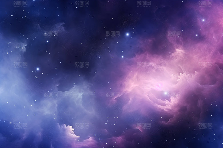宇宙星空高清唯美素材