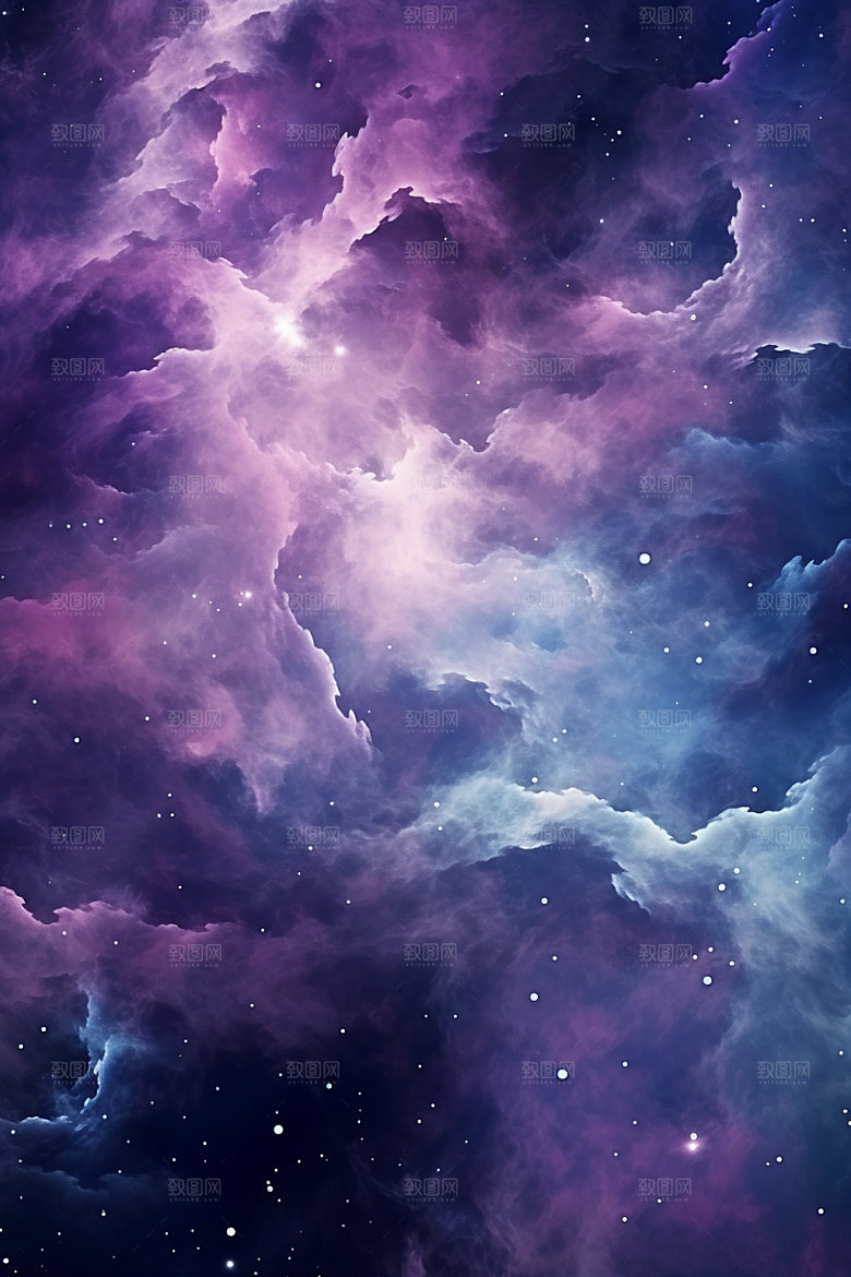 宇宙星空高清灿烂素材