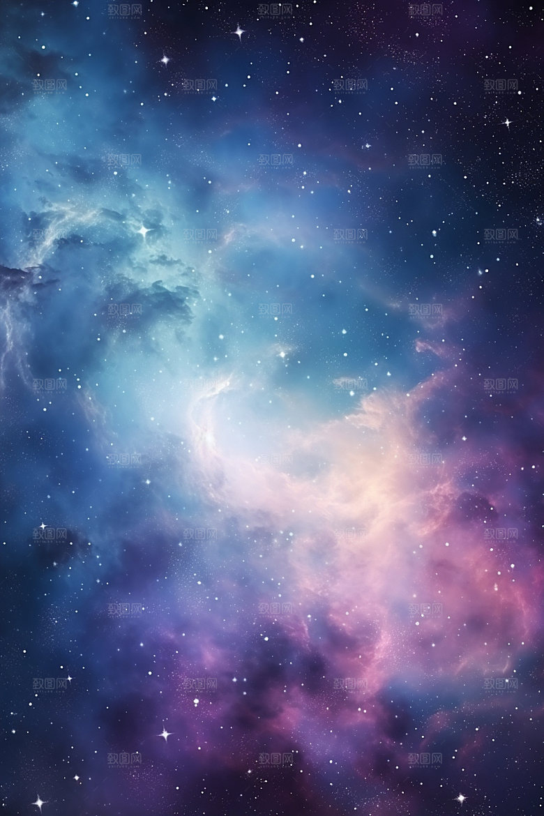 宇宙星空灿烂天空素材