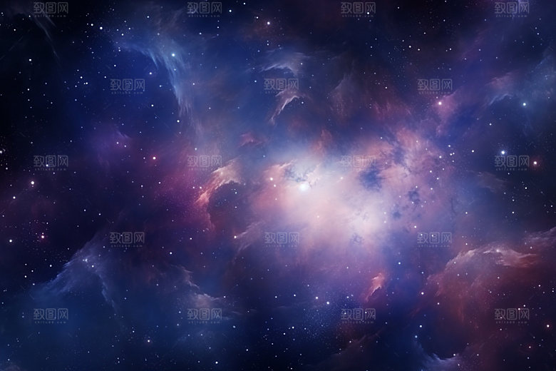 宇宙星空浪漫唯美素材