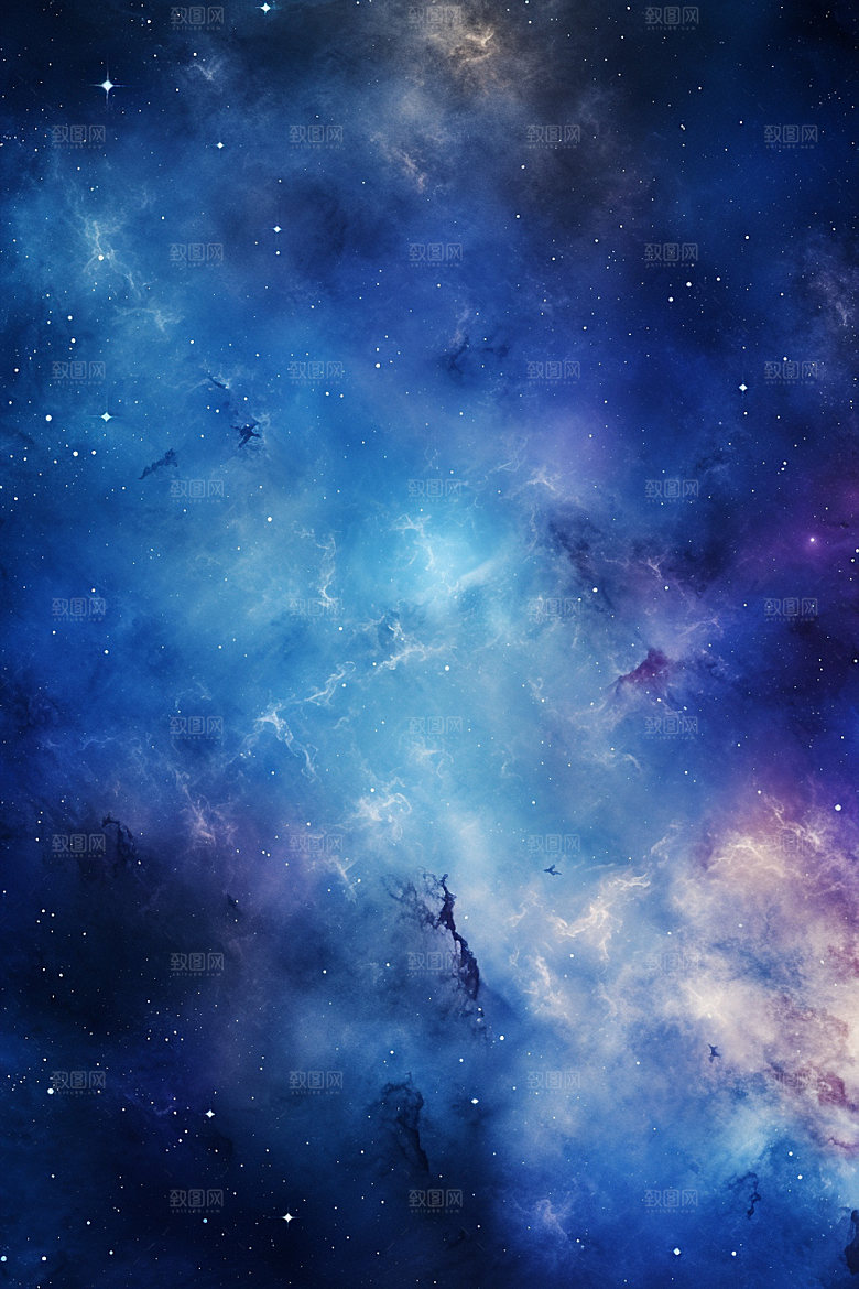 宇宙星空夜空灿烂素材